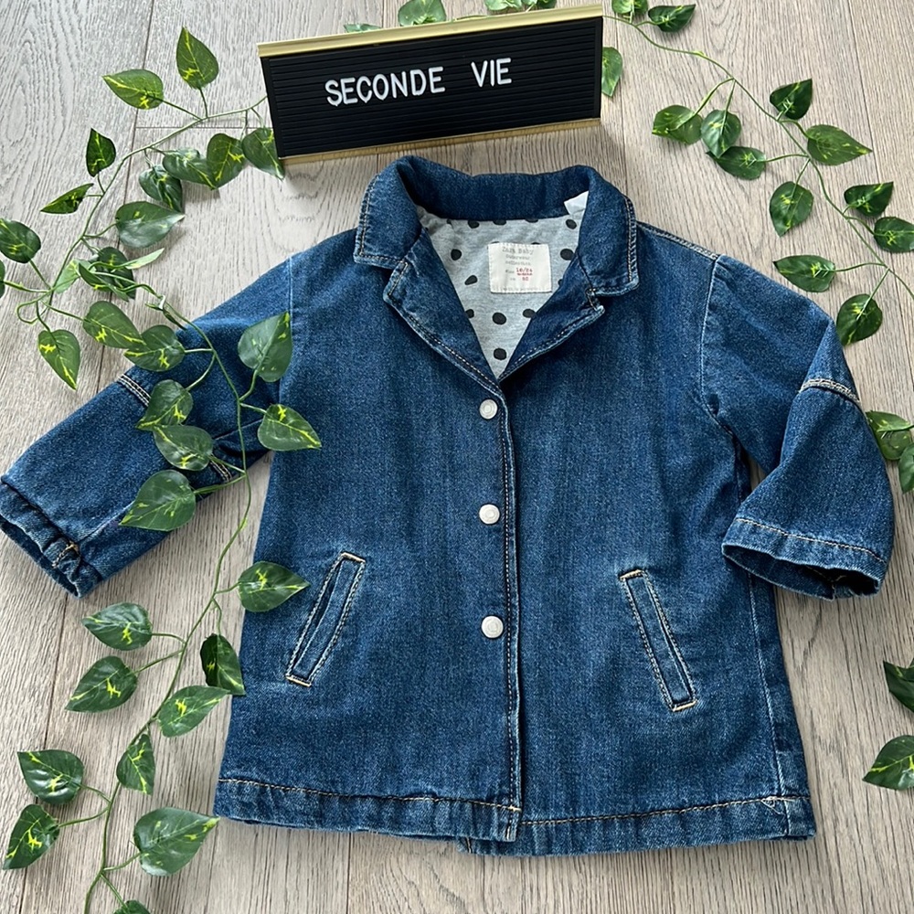 Zara baby jean jacket